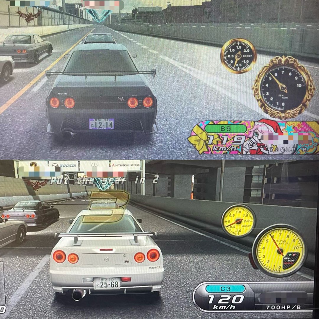 R32 + R34, wangan midnight,wmmt6rr, Video Gaming, Gaming Accessories ...