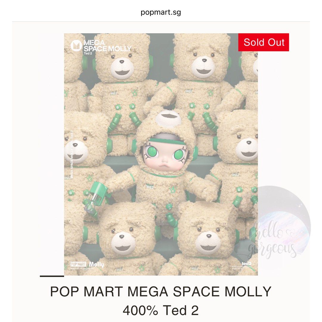 ted2MEGA SPACE MOLLYPOPMART