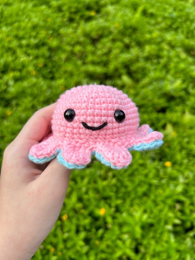 Amigurumi Pulpos Reversibles Y Autismo Tik Tok Pulpos Peluche