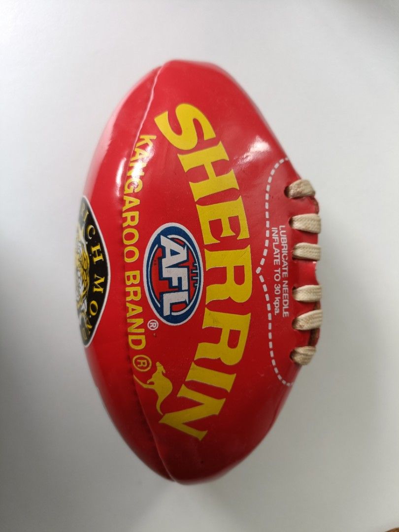 Richmond Tigers Sherrin Rugby Football Collectible, Sports Equipment ...