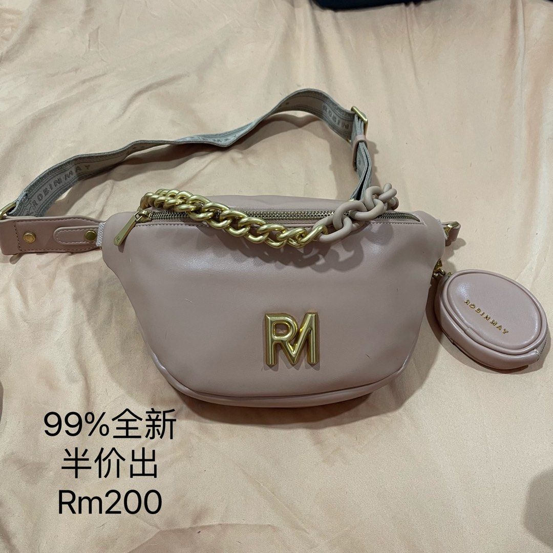 Robinmay sling bag Pink 99 New