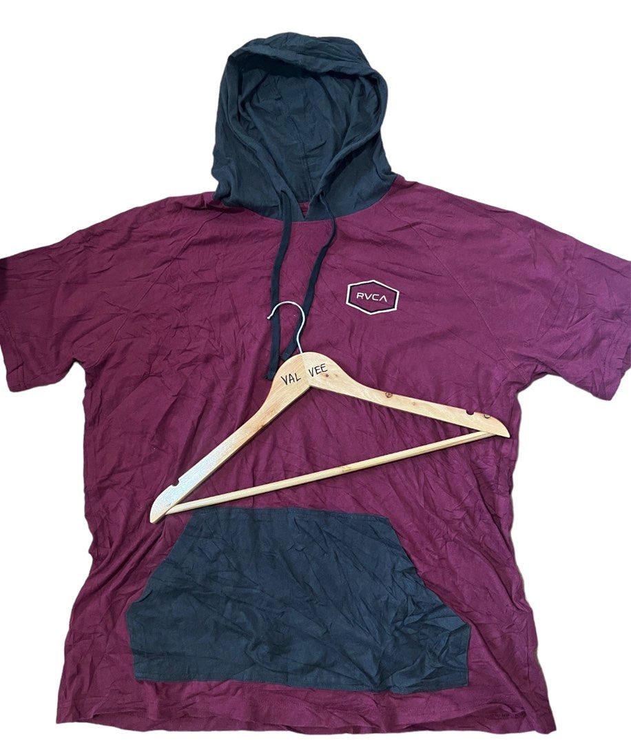 Rvca hot sale hooded shirt