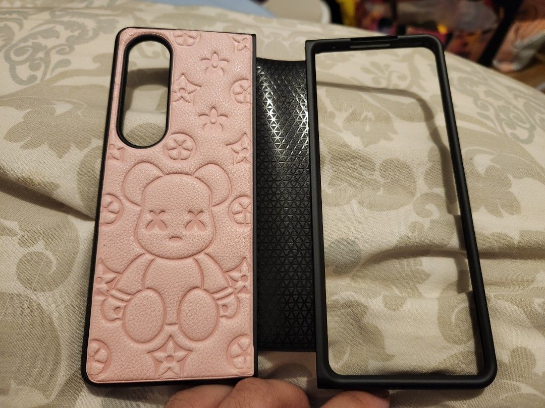 Samsung Fold 4 Case (Category: Cases & Sleeves) located in Manila. Submitted by macbestioko (Listing ID 1251726988, Image 3). Description: fold 4 case pink with hinge cover never used - extra case pretty in actual.