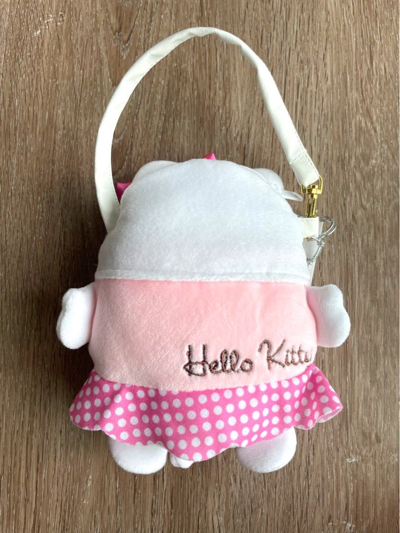 The Hello Kitty Poppy Leather Handbag in White | Cambridge Satchel