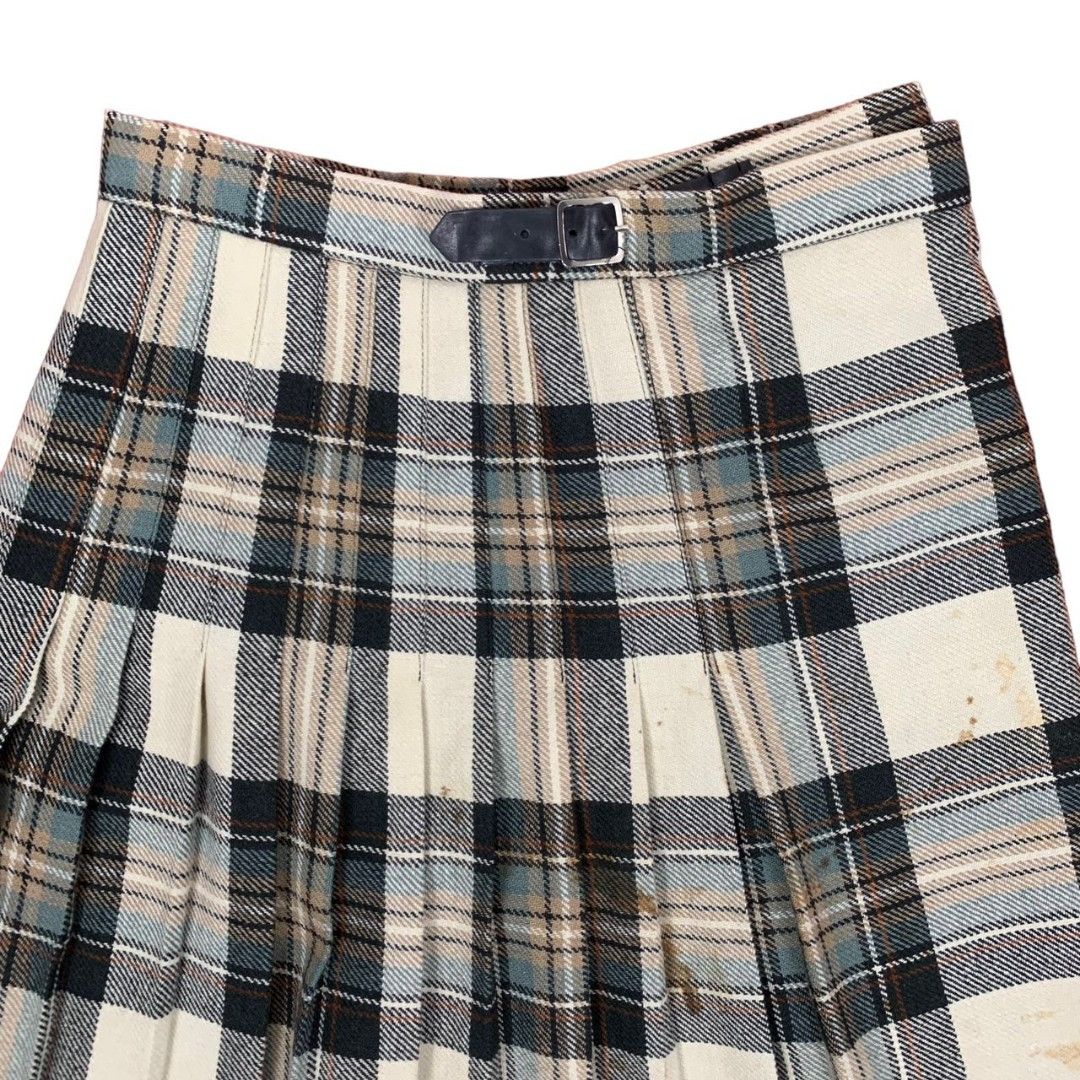 Seditionaries Sexy Dynamite Tartan Bondage Wool Punk Rock Skirt