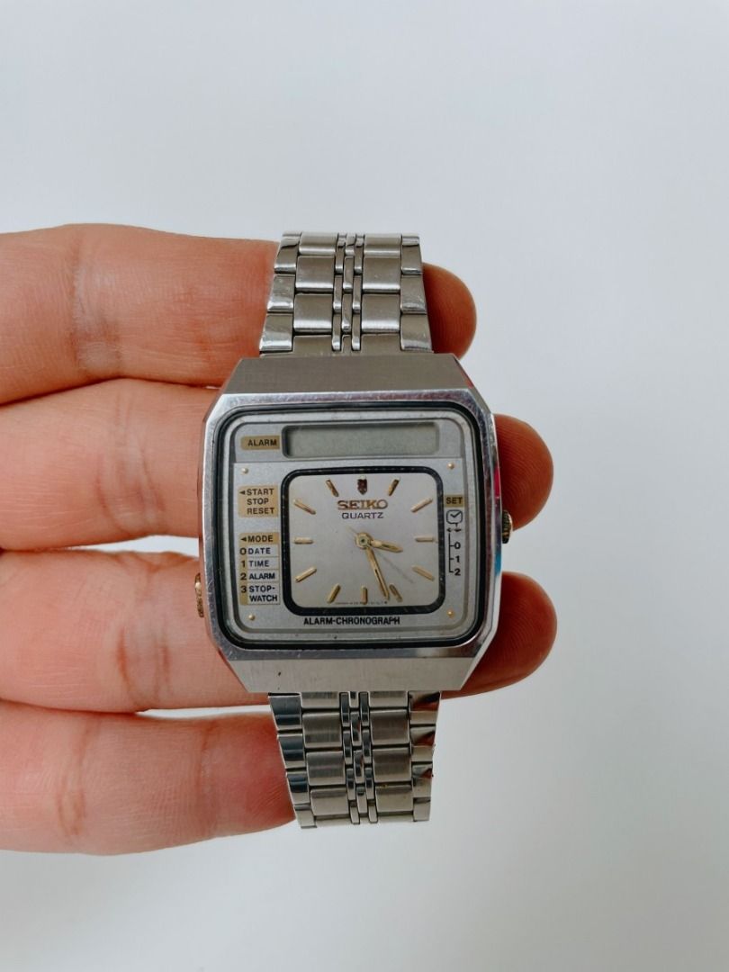 Vintage Watches Seiko Retro Watch Seiko H357 Analog Digital