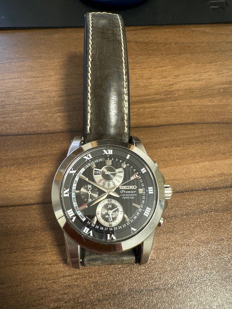 Seiko Premier Chronograph Perpetual