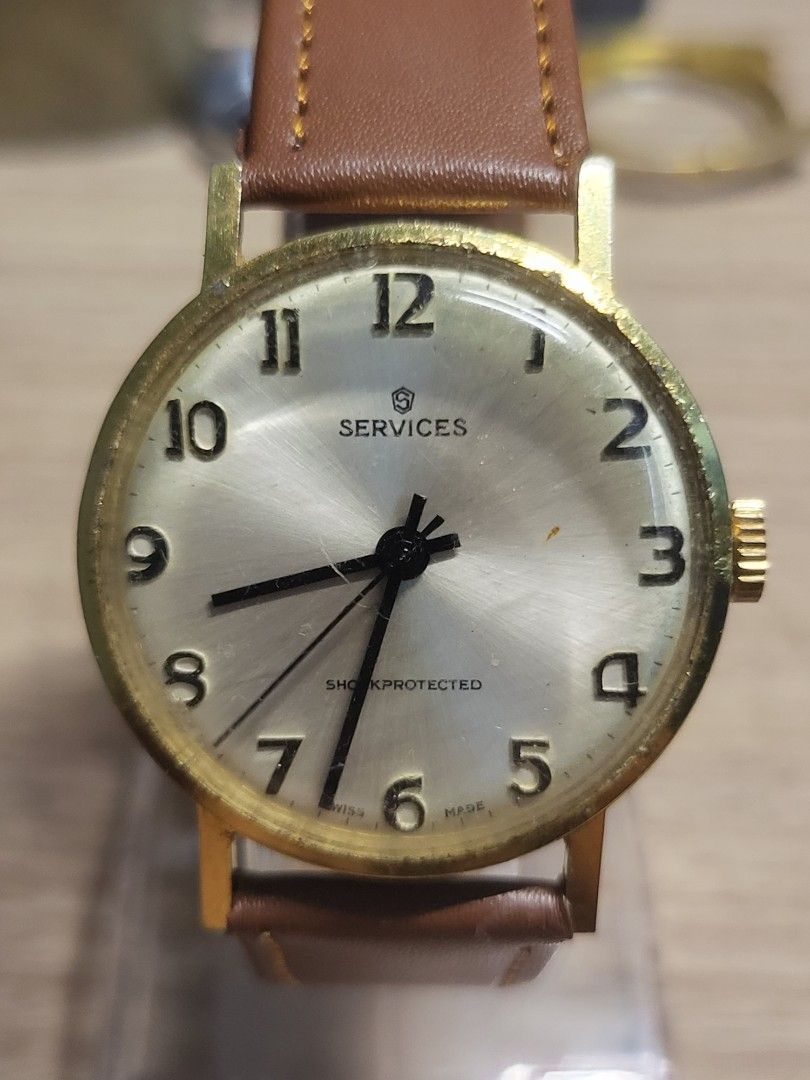 Services Military Watch Mechanical Winding Watch