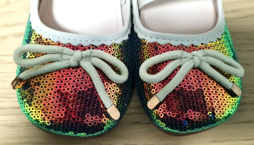 Rainbow sales baby shoes