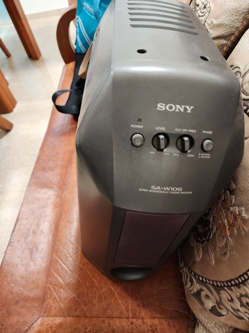 Super acoustically cheap loaded woofer