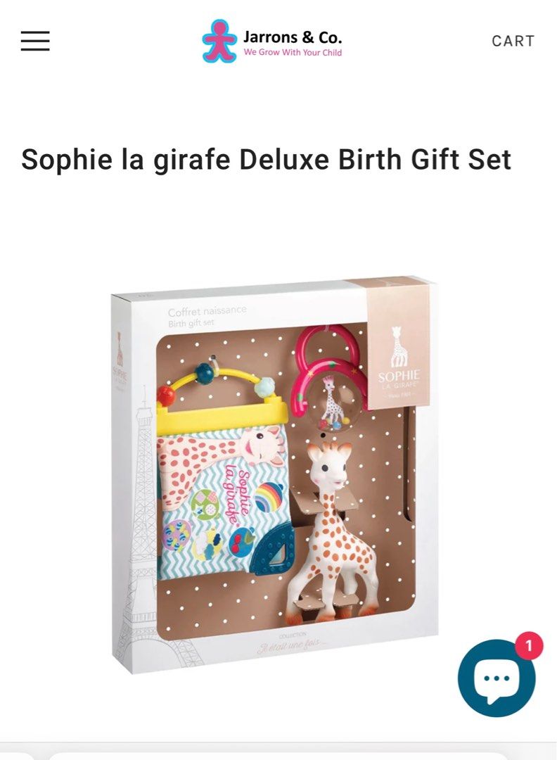 Set Regalo Sophie la Girafe