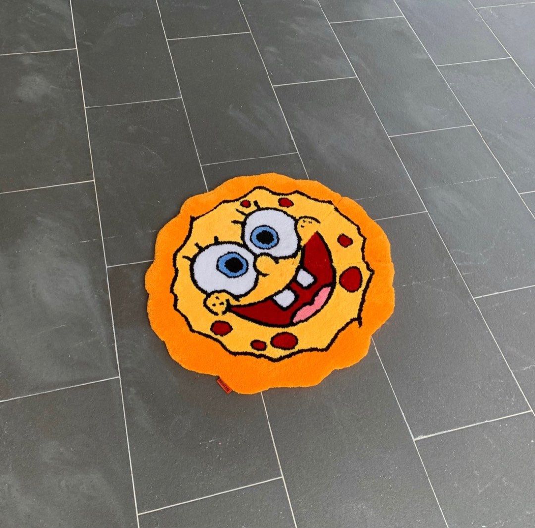 Spongebob 2x2 rug, Furniture & Home Living, Home Decor, Carpets, Mats