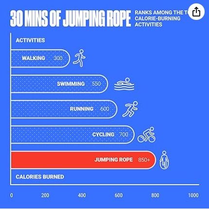 SPORTBIT Adjustable Jump Rope for Speed Skipping. Lightweight Jump