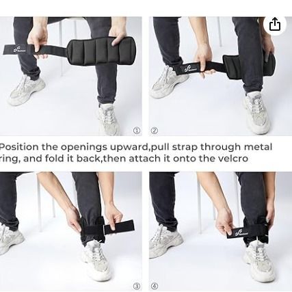Walking with sales weighted ankles