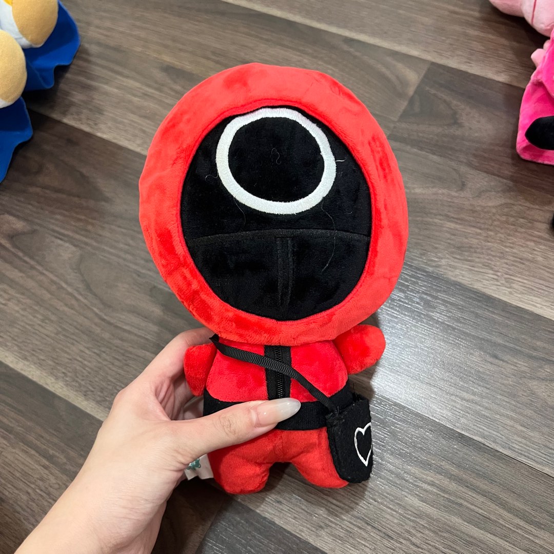 Squid game plushie soft toy, Hobbies & Toys, Toys & Games on Carousell