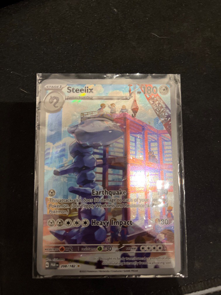 Steelix - 208/182 - SV04: Paradox Rift - Pokemon