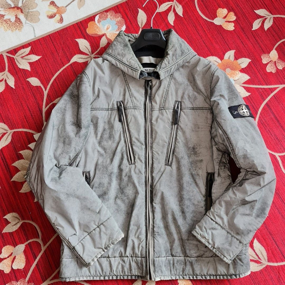 Stone island liquid reflective online jacket
