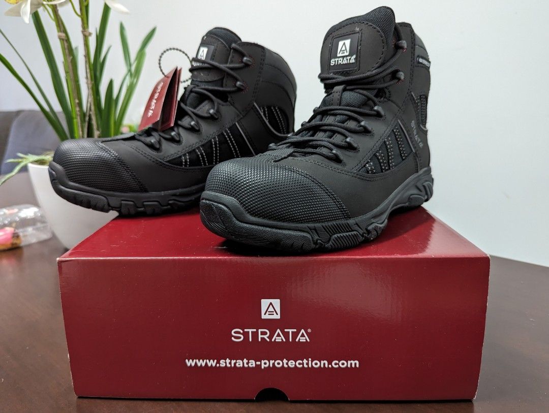 STRATA WATERPROOF ELECTRICAL HAZARD SAFETY BOOT UK8 Men s