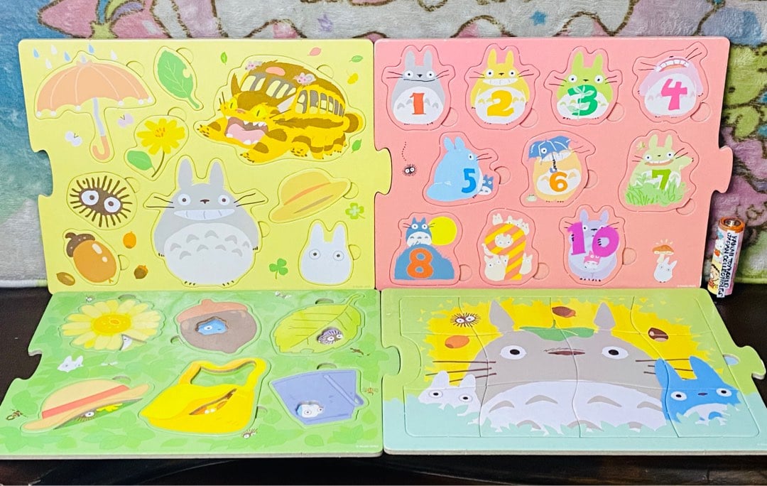 Studio Ghibli Puzzles 90 each Hobbies Toys Toys Games on Carousell