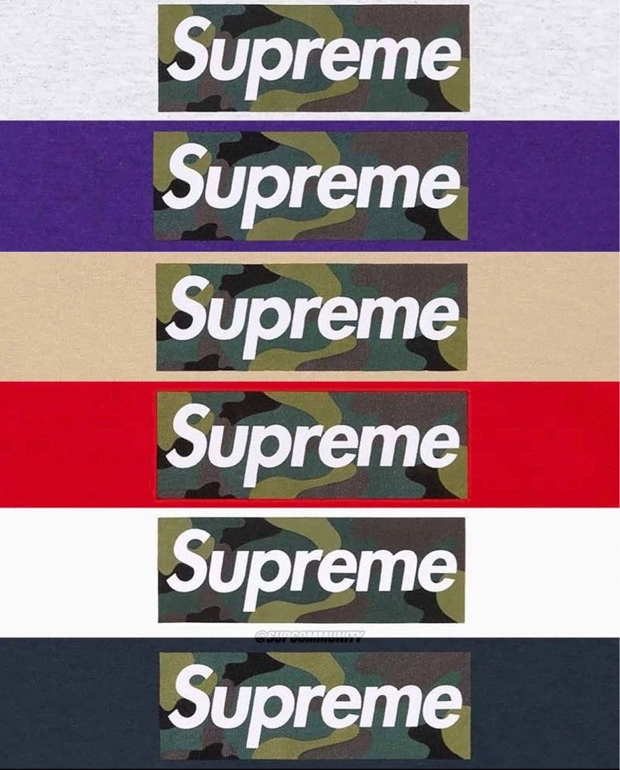 Supreme different logos deals