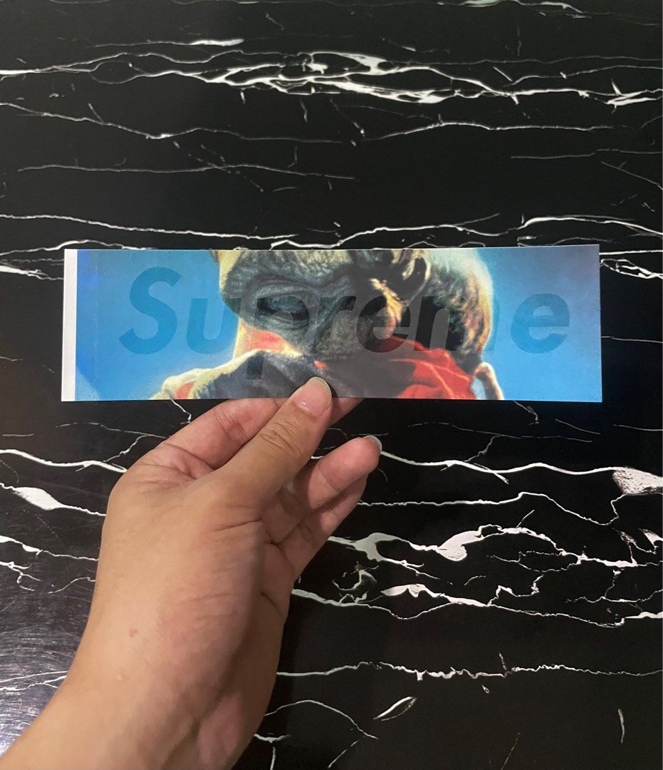 Supreme best sale et sticker