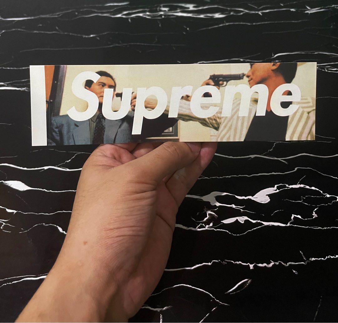 Supreme killer top box logo sticker