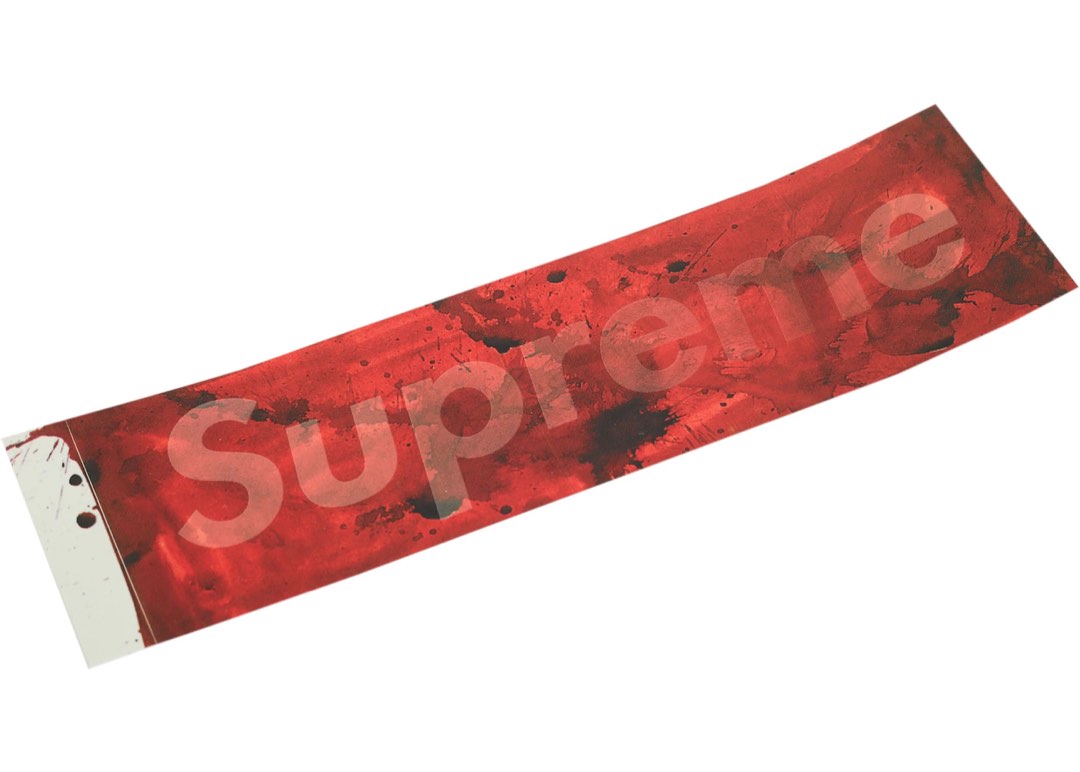Supreme bandana sticker store