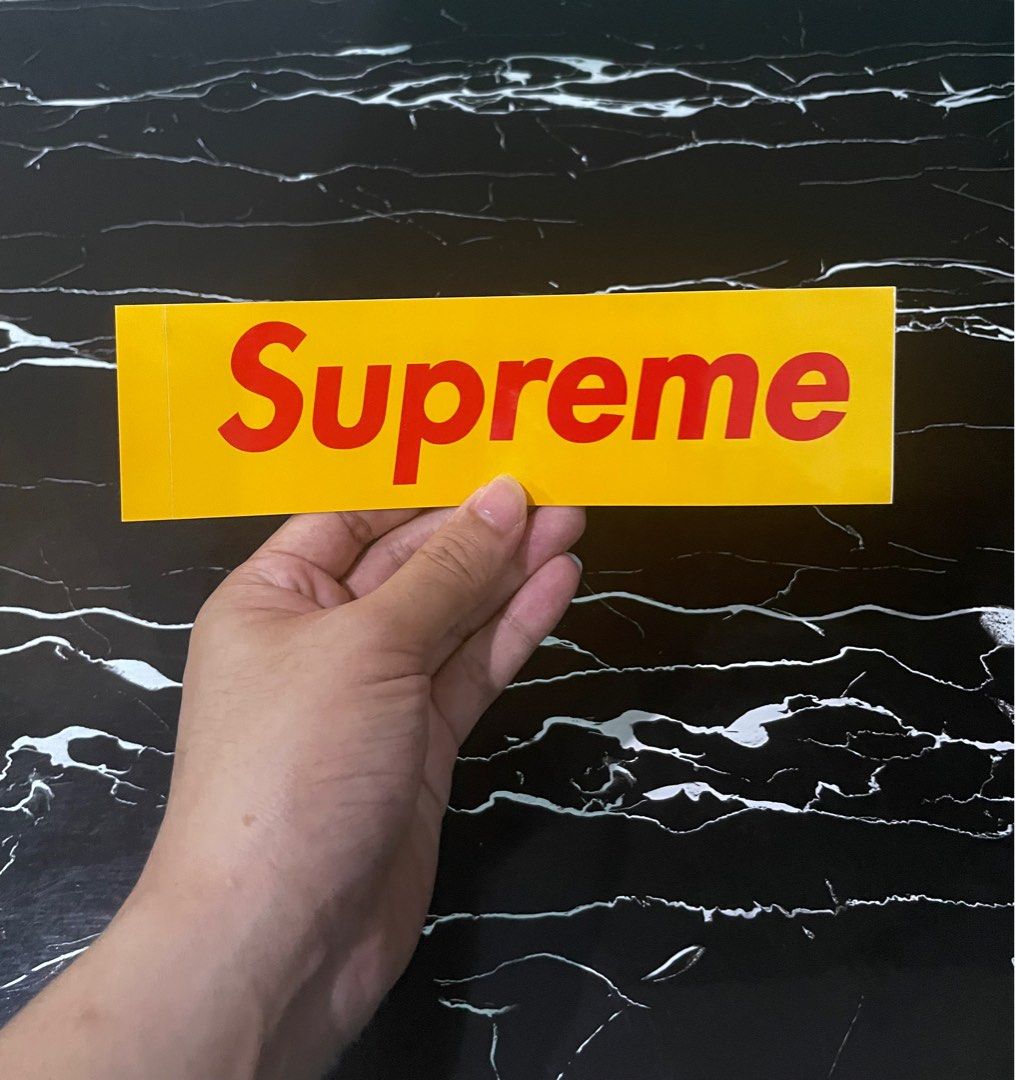 Supreme 2025 superman sticker