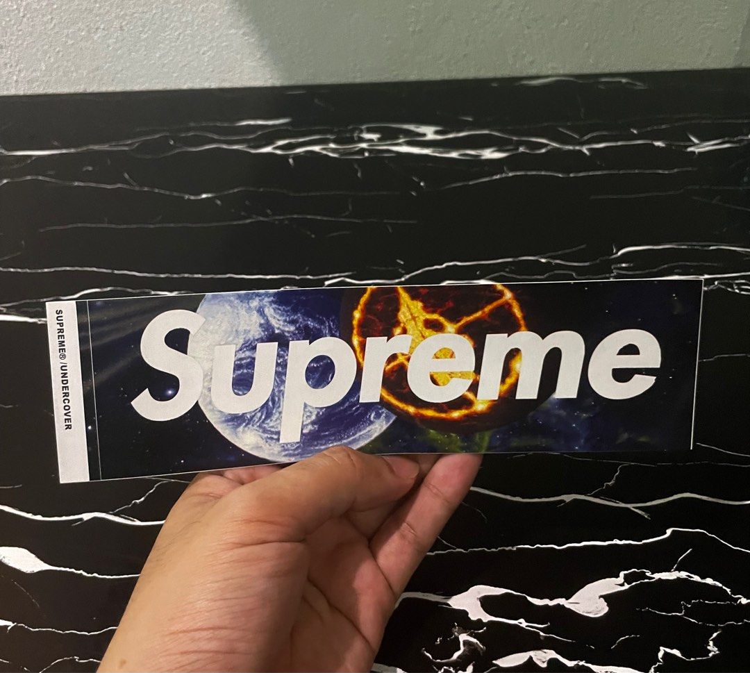 Supreme undercover shop box logo sticker