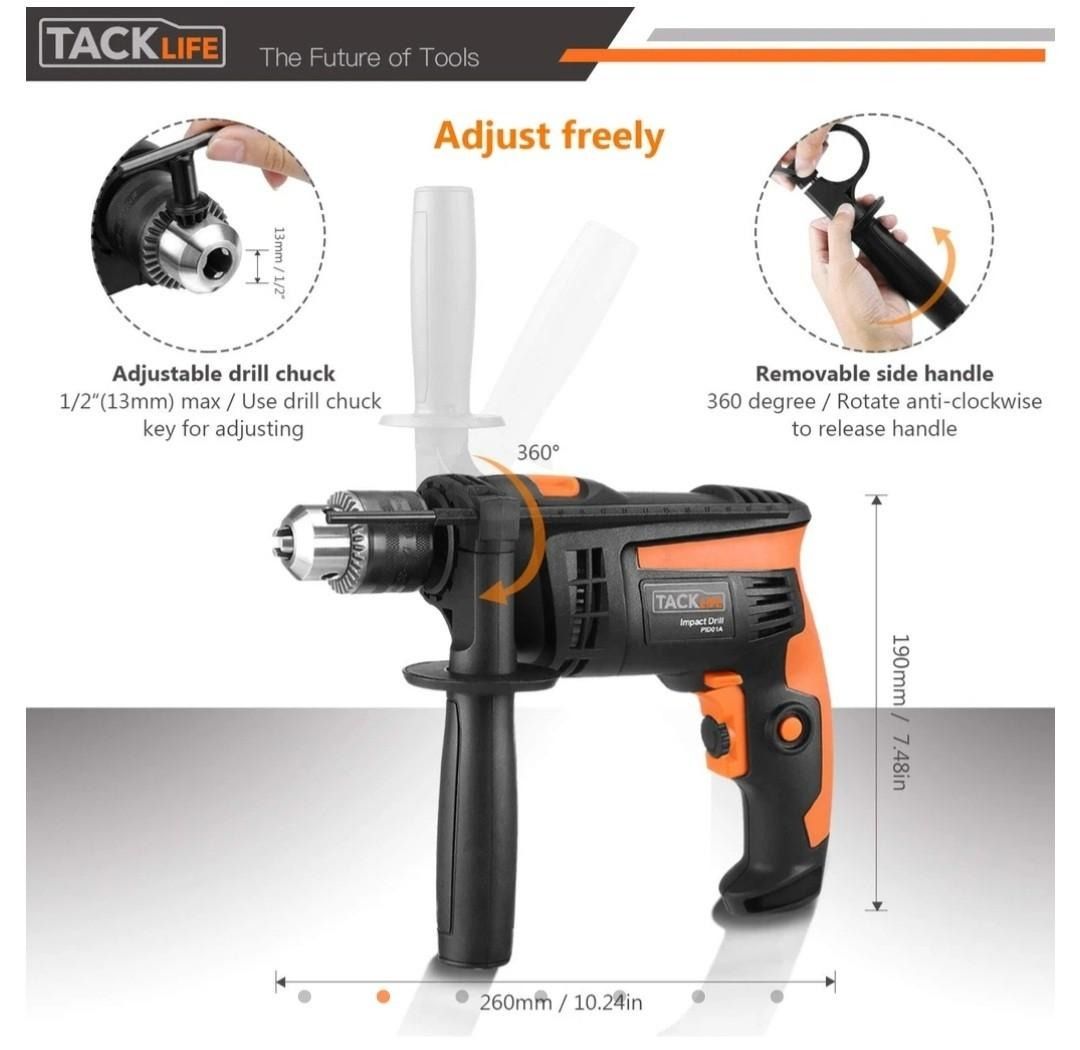 Tacklife drill review best sale