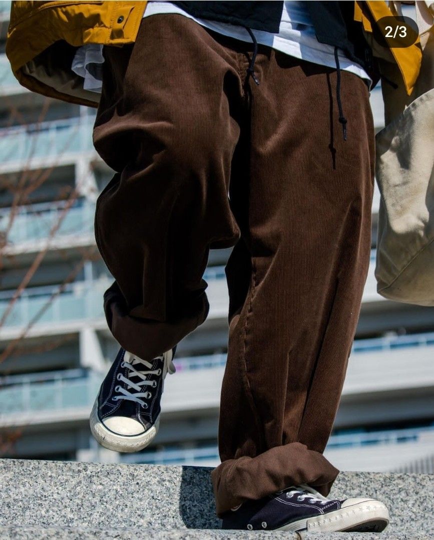 The North Face purple label Corduroy Wide Tapered Field Pants