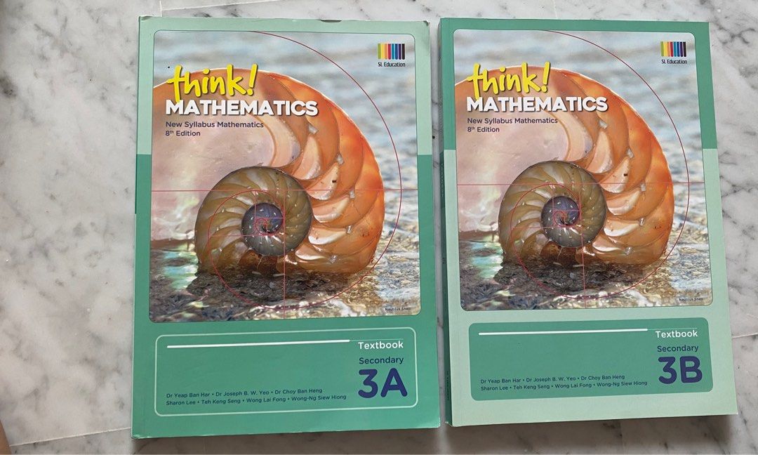 Think mathematics textbook 3a 3b olevel hobbies toys books