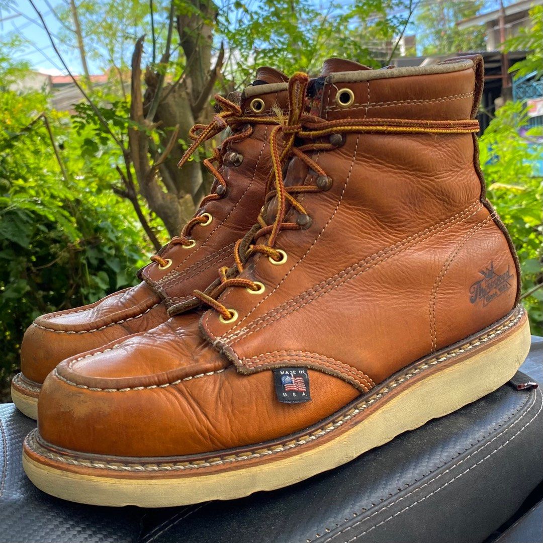 thorogood moc toe