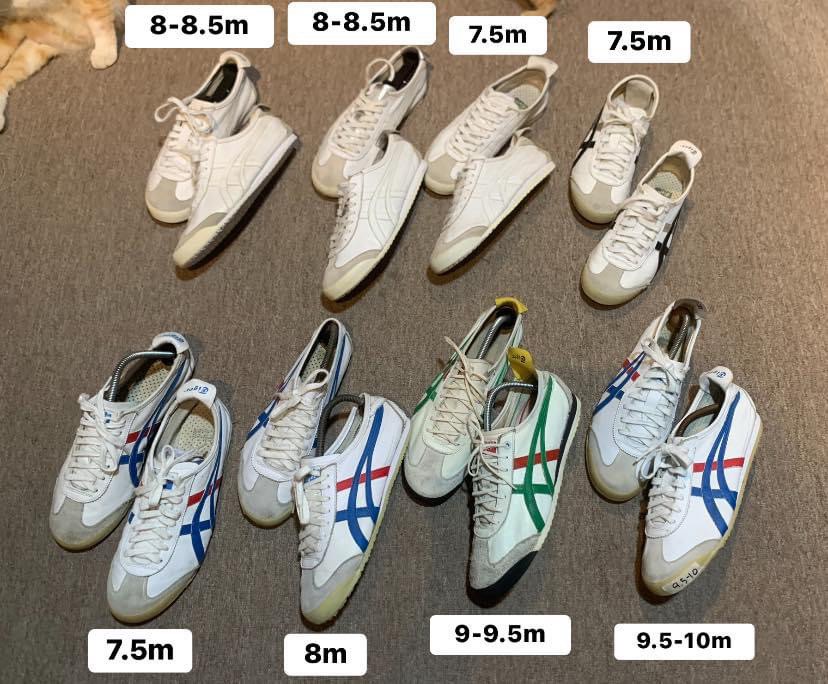onitsuka sizes