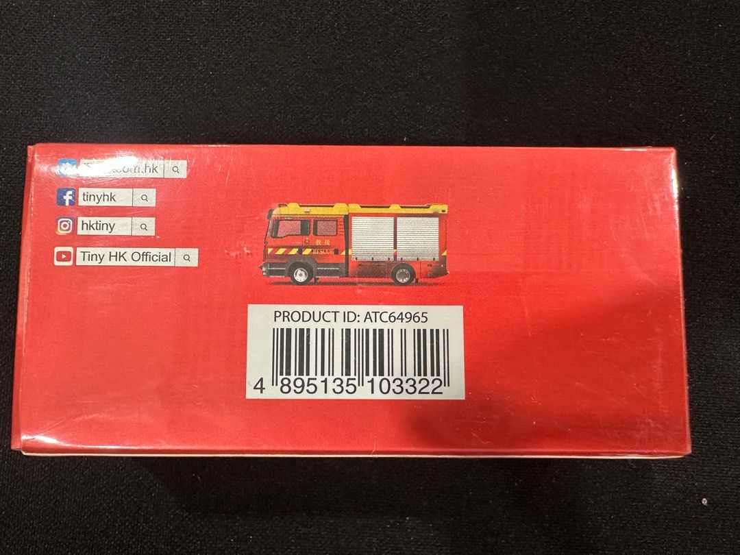 Tiny 微影 消防車 限定 細搶 F2526 MAN Light Rescue, 興趣及遊戲, 玩具 & 遊戲類 - Carousell
