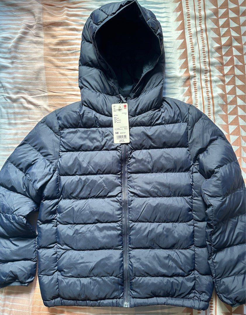 Uniqlo Kids Light Warm Padded Parka 140 Babies Kids Babies