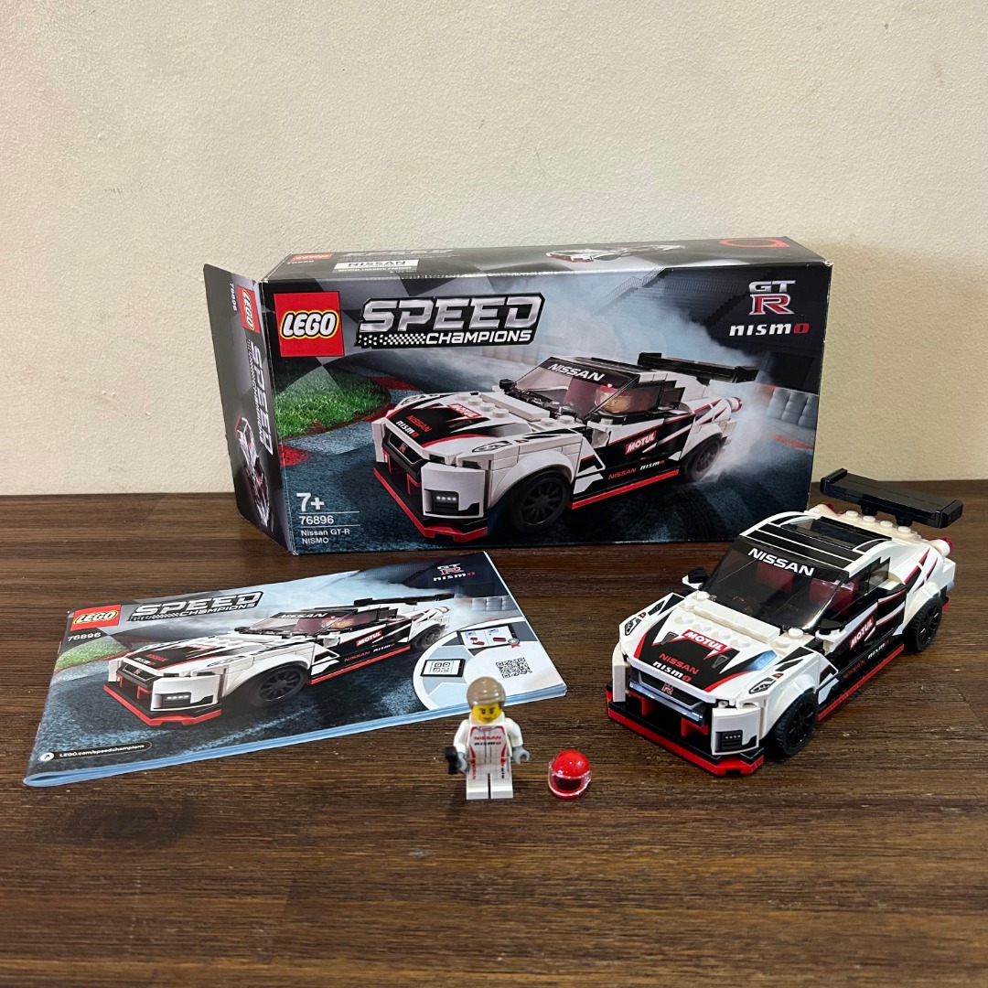 Used Lego 76896 Speed Champions Nissan GT R NISMO 2020 Bundle