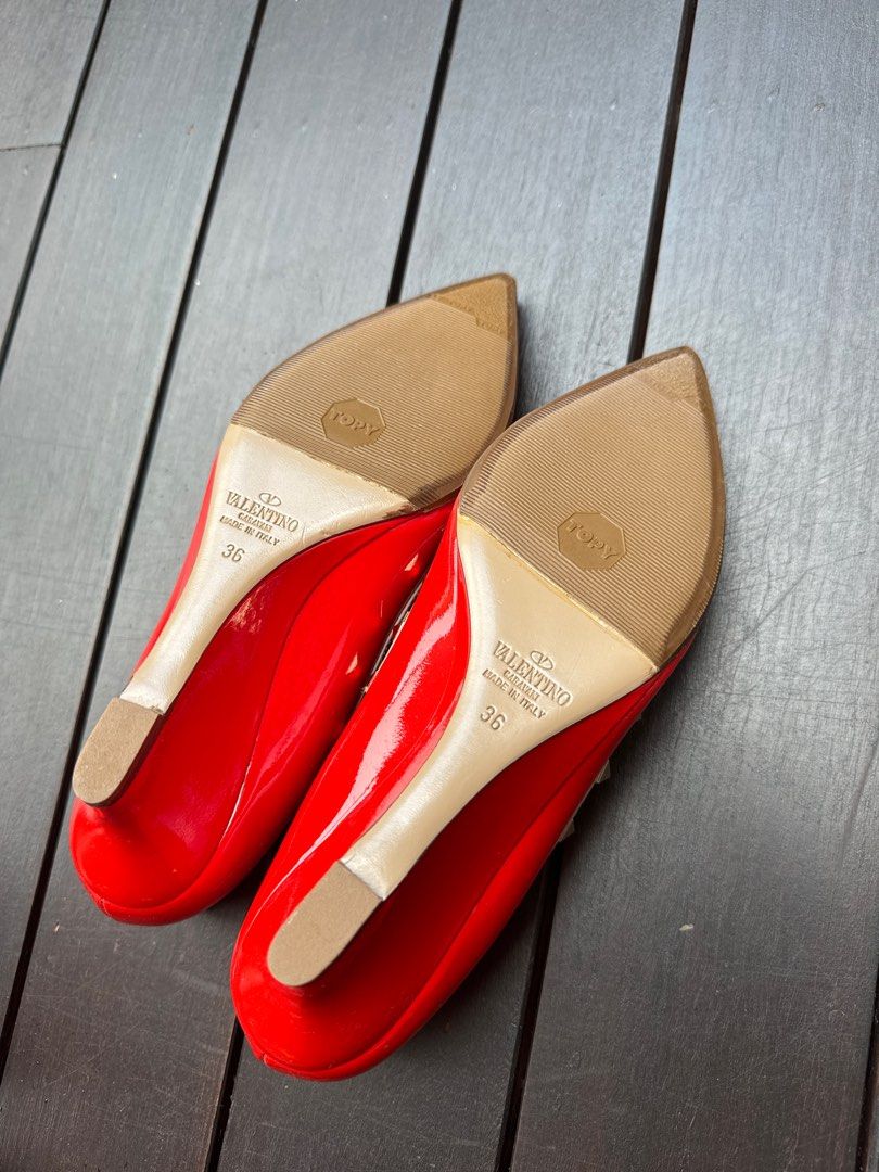 Valentino Wedges Low heels Luxury Sneakers Footwear on Carousell