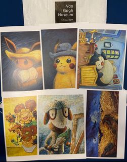 Pokemon Center x Van Gogh Museum: Eevee Inspired by Self-Portrait with  Straw Hat Card 65 Card Sleeves - US