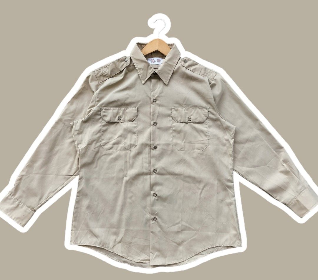 VINTAGE ROYAL RANGER KHAKIS UNIFORM SHIRT, Men's Fashion, Tops & Sets ...