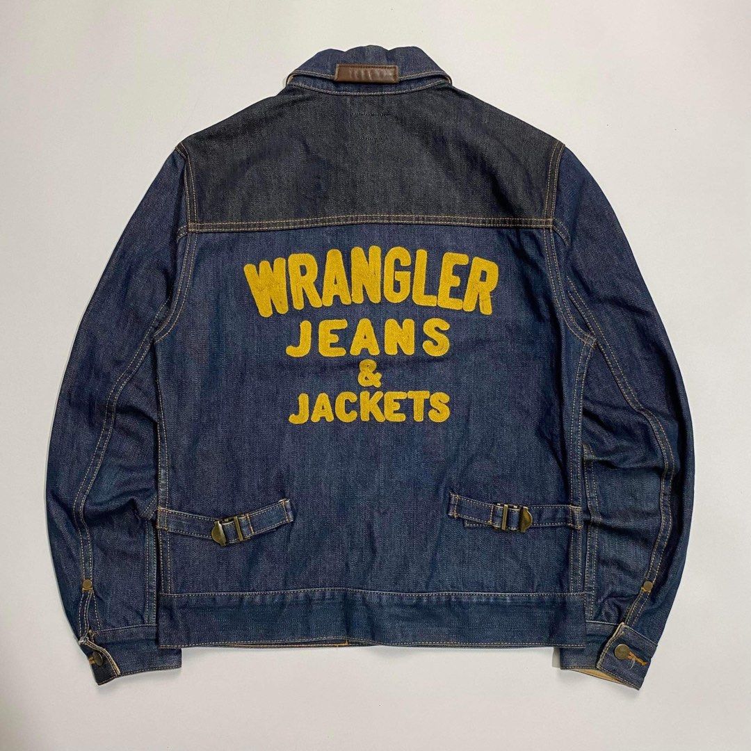 Vintage Wrangler 1947 Chain Stitched Western Style Trucker Jacket (Japan  Repro)