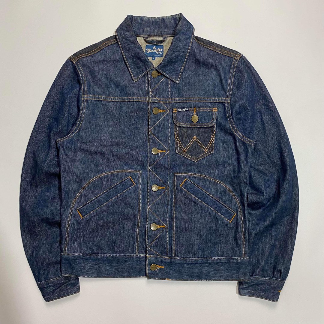 Vintage Wrangler 1947 Chain Stitched Western Style Trucker Jacket (Japan  Repro)