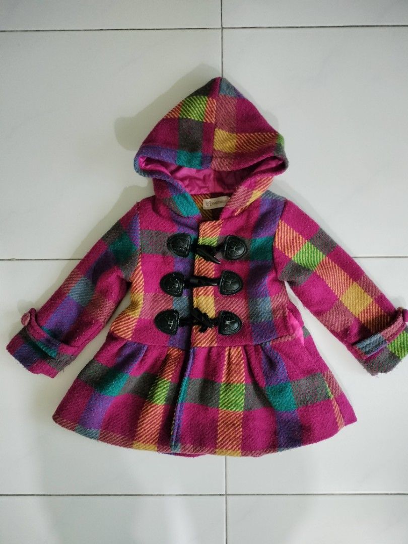 Winter Outer Coat Girls Babies Kids Babies Kids Fashion on