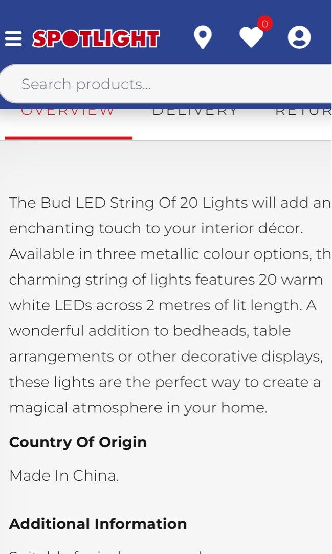 Wire Fairy Lights Gold Wire 20 Warm White Micro LEDS, Photography, Photography Accessories