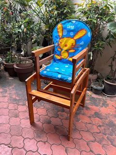Wooden high chair / rocking chair / activity table