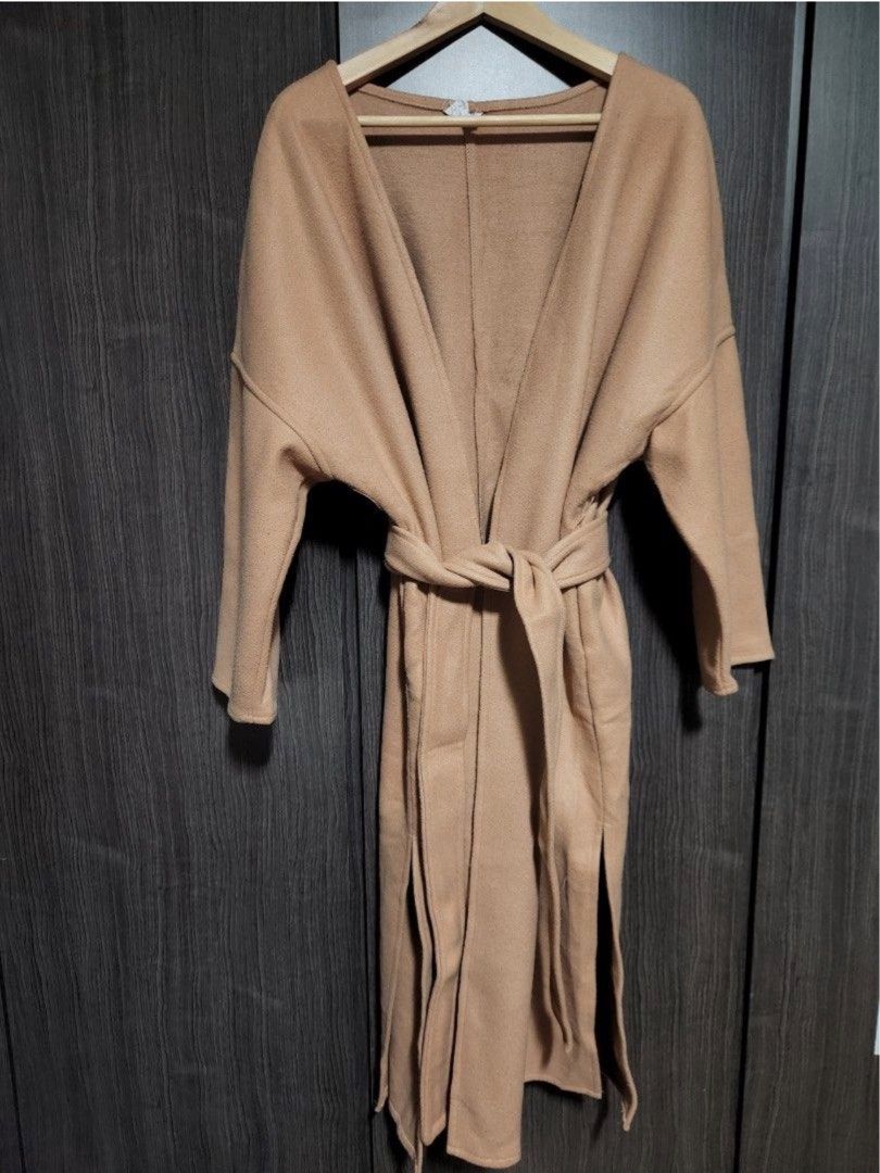 Bcbg camel coat sales