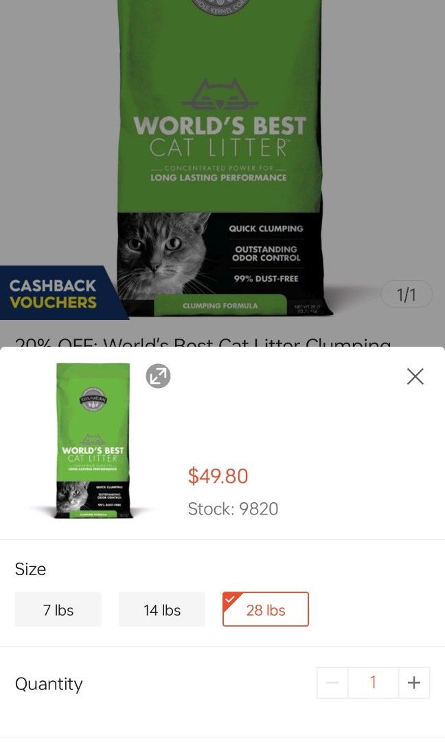 World best cat litter, Pet Supplies, Homes & Other Pet Accessories on