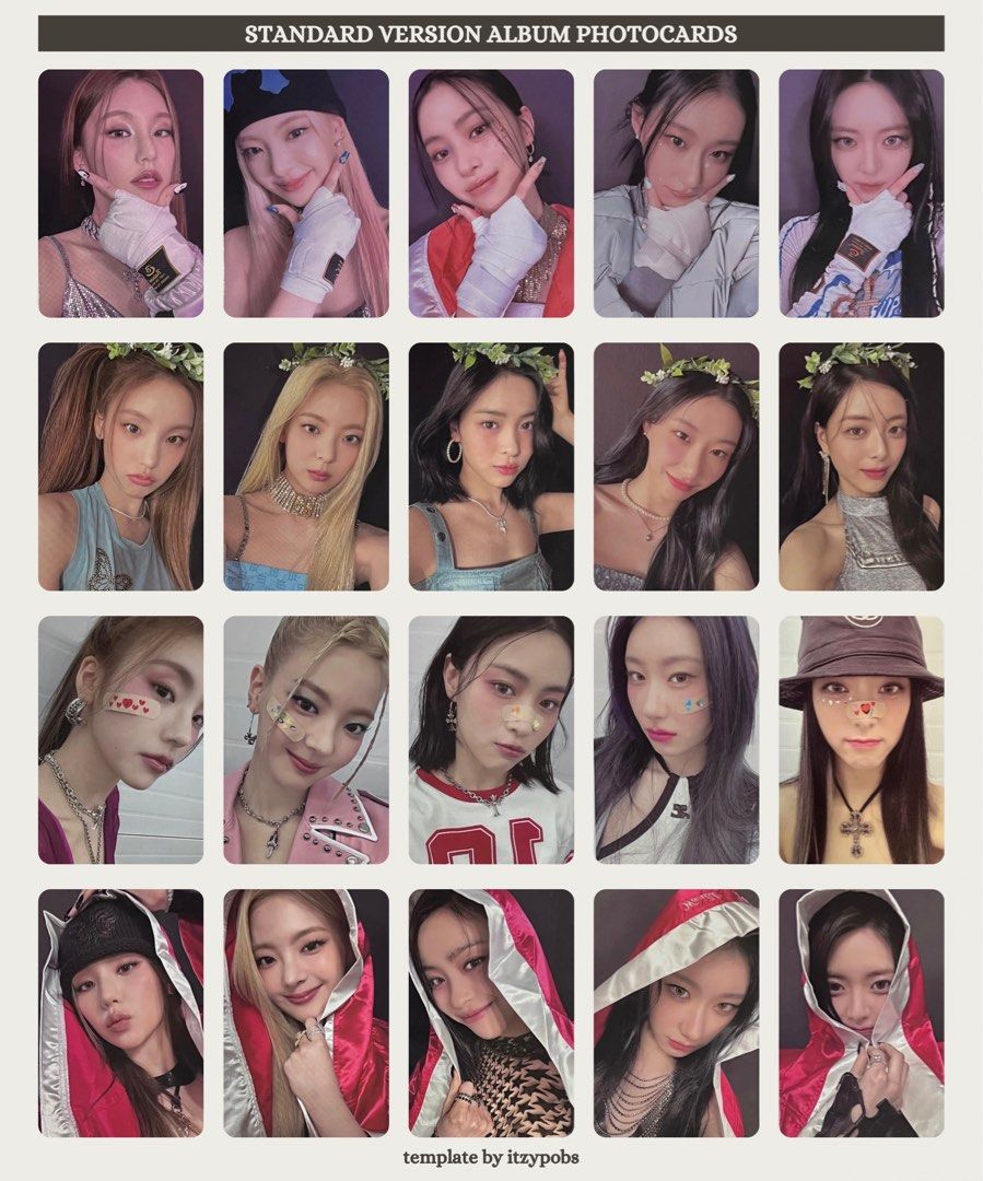 wts itzy kill my doubt album pcs cake yeji lia ryujin