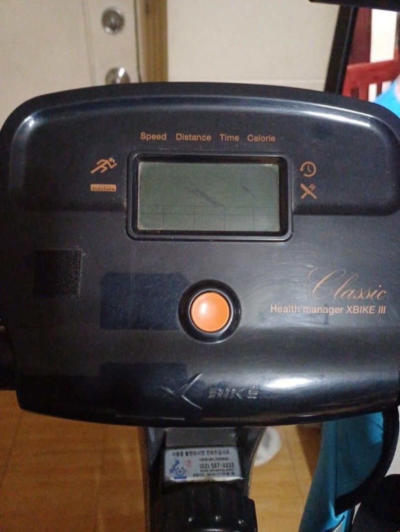 Health manager on sale xbike