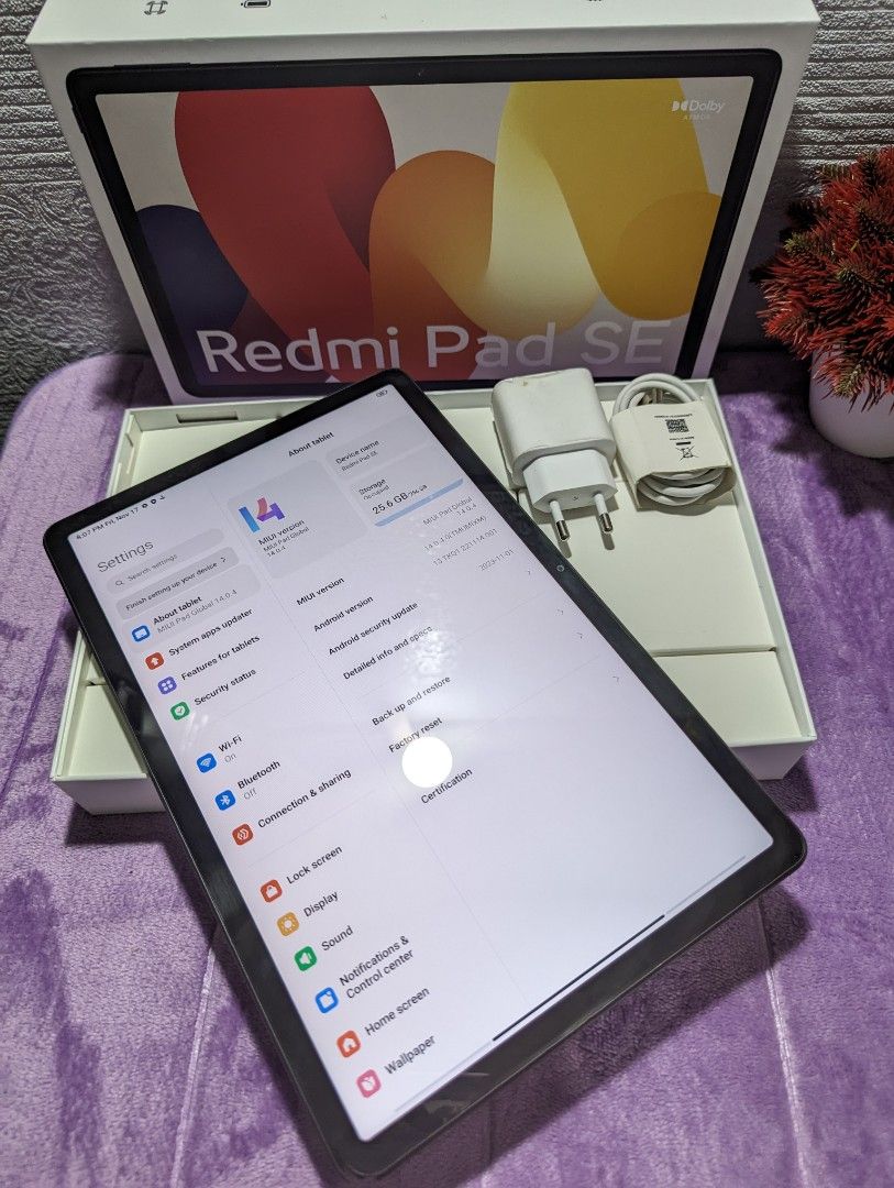 Xiaomi Redmi Pad SE 11'' 256GB/8GB Purple